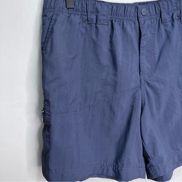 Columbia Gray/Blue Nylon Shorts Size Medium - Picture 2 of 8